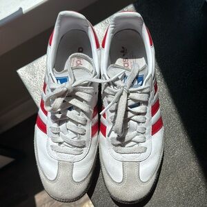 Adidas Sambas Red Stripe